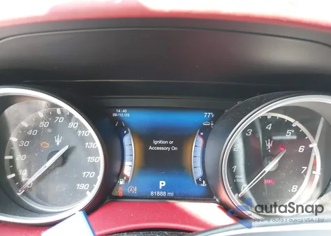 2017 Maserati Levante S из США, поврежденный, VIN ZN661YUL4HX199856